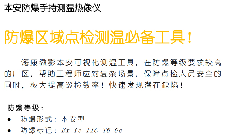 防爆紅外熱像儀TP5A